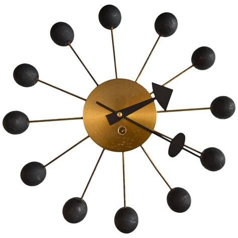 original george nelson clock